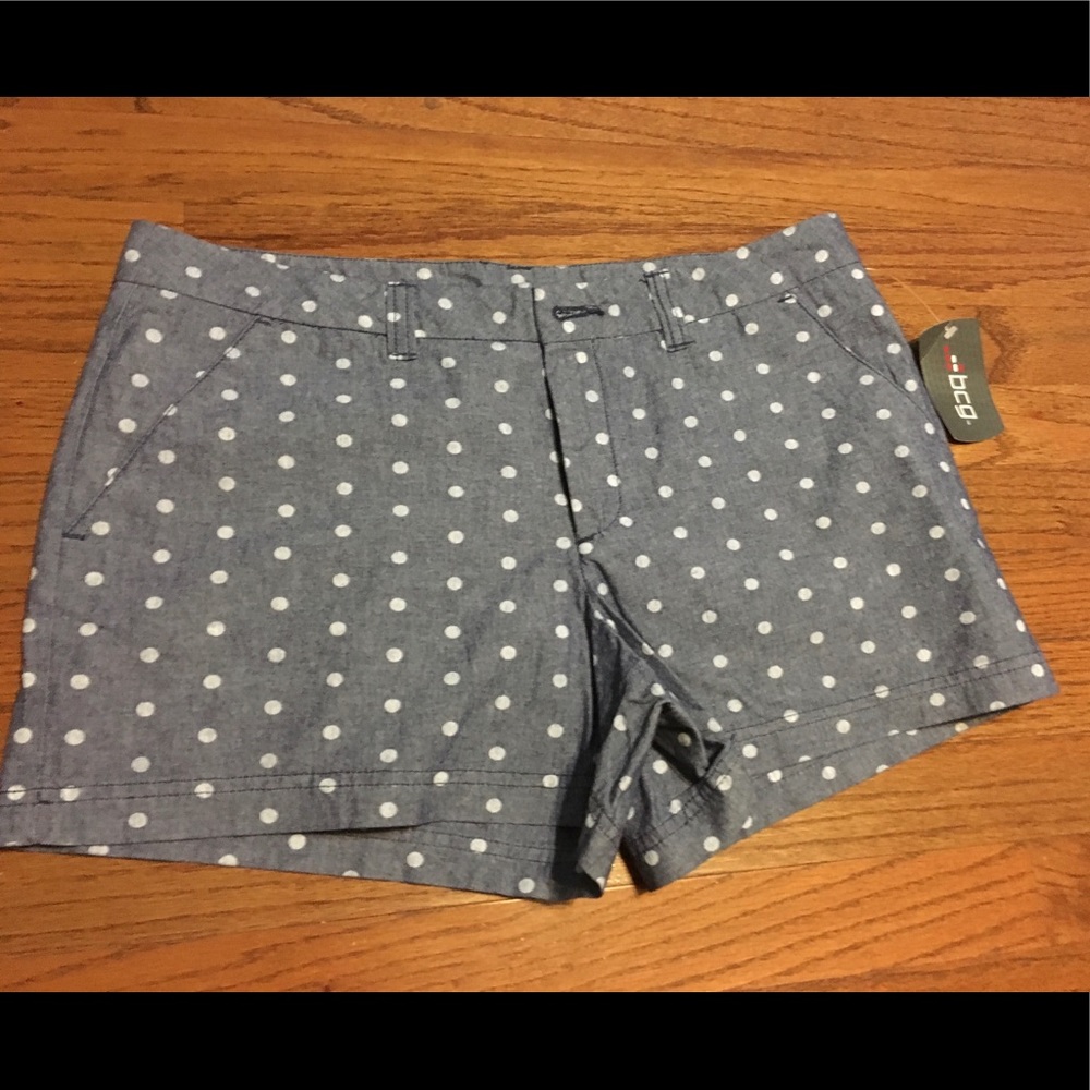 BCBG Polkadot shorts